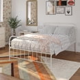 thumbnail image 1 of Novogratz Bright Pop Metal Full Bed, Off White, 1 of 10