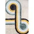 thumbnail image 1 of Novogratz Bullseye Blue Rug, BLUE, 1 of 6