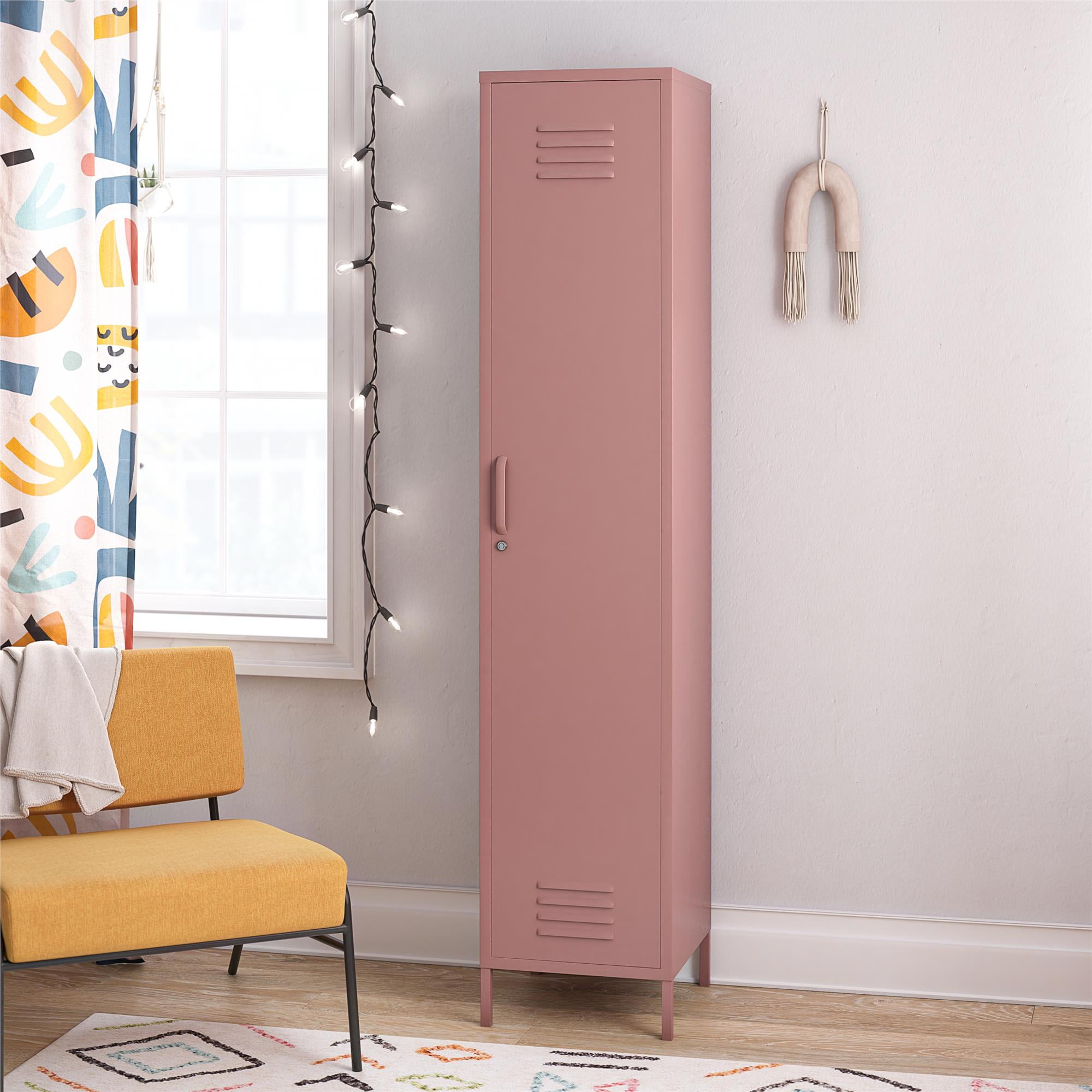 Novogratz Cache 1-Door Tall Single Metal Locker Style