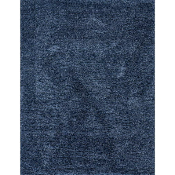Novogratz Contemporary Rectangle Area Rug, Denim, 5'3" X 7'