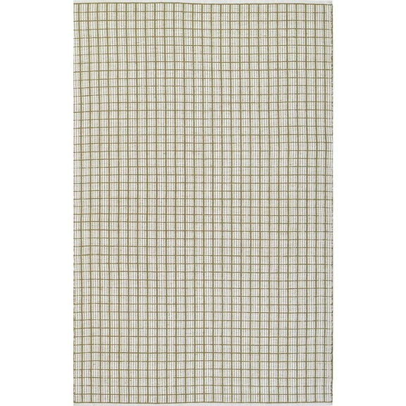 Novogratz by Momeni Malmo Grid Hand Woven Green Area Rug 8' X 10'