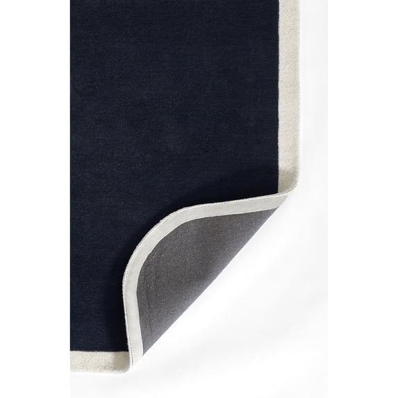 Novogratz by Wool Hand Tufted Area Rug 3' 6" x 5' 6" - Navy - Rectangle