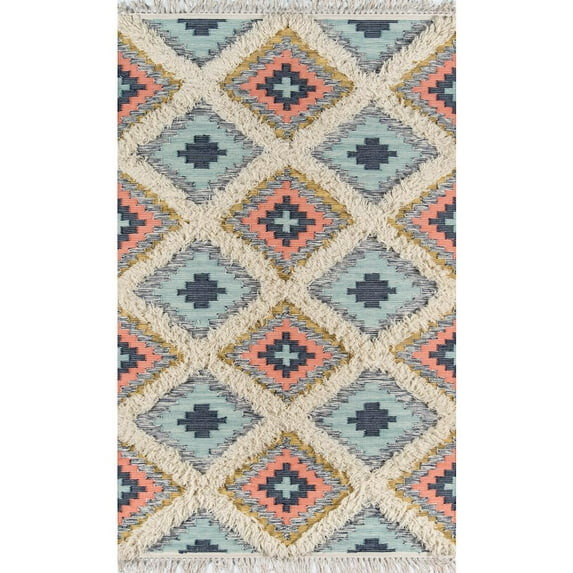 Momeni Geometric Contemporary Area Rugs, Multi-color