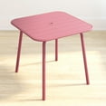 thumbnail image 1 of Novogratz Poolside Gossip, June Outdoor/Indoor Square Dining Table, Rosewater, 1 of 14