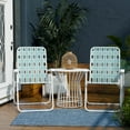 thumbnail image 1 of Novogratz Poolside Gossip, Priscilla Folding Chairs, 2-Pack, Aqua Haze, 1 of 16