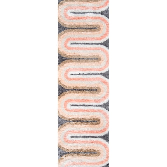 Novogratz Retro Wave Pastel Rug, PASTEL