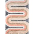 thumbnail image 1 of Novogratz Retro Wave Pastel Rug, PASTEL, 1 of 5
