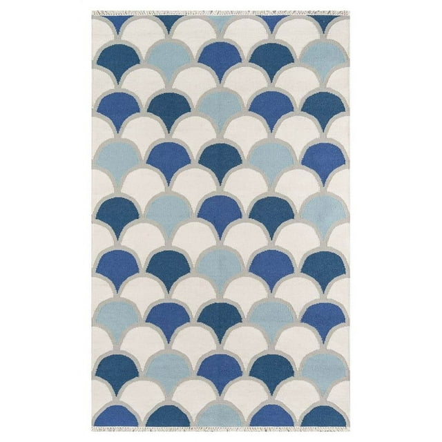 Novogratz Topanga Area Rug, Blue, 5' X 7'6"
