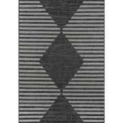Novogratz Villa Area Rug, Charcoal, 2' X 3'