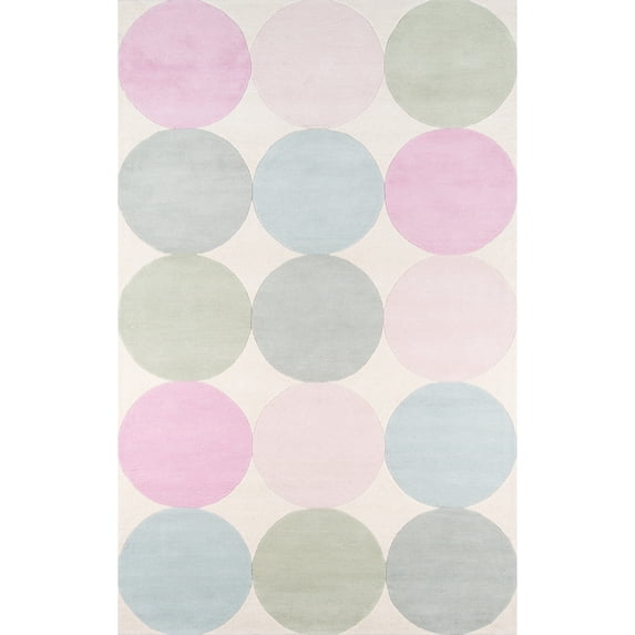Novogratz Agatha - Dots Rug, PASTEL