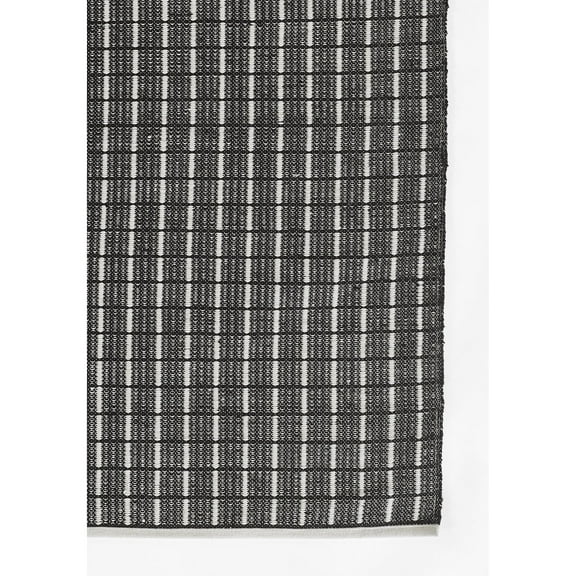 Novogratz Contemporary Rectangle Area Rug, Black, 5' X 7'6"