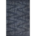 thumbnail image 1 of Novogratz by Momeni Bolt Zig Polyester Denim Area Rug 9' X 12', 1 of 5