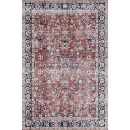 Novogratz by Momeni Doheny Diana Polyester Rust Area Rug 2' X 3'