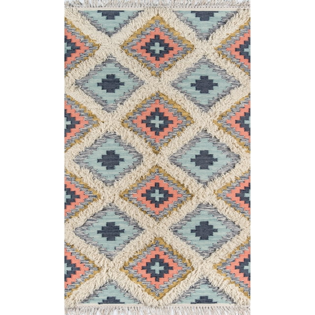 Momeni Geometric Contemporary Area Rugs, Multi-color