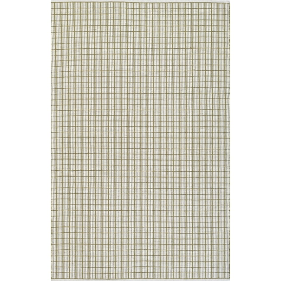 Novogratz by Momeni Malmo Grid Hand Woven Green Area Rug 2' X 3'