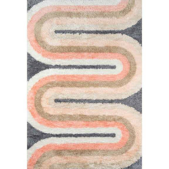 Novogratz Retro Wave Pastel Rug, PASTEL
