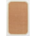 thumbnail image 1 of Novogratz by Momeni Tallulah Solid Color Ivory Border Wool Hand Tufted Area Rug, 5' X 8', Pink, 1 of 3