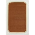 thumbnail image 1 of Novogratz by Momeni Tallulah Solid Color Ivory Border Wool Hand Tufted Area Rug, 8' X 10', Copper, 1 of 3