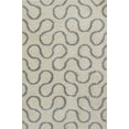 thumbnail image 1 of Novogratz by Momeni Transcoso Wave Polyester Geometric Ivory Area Rug 5'3" X 7', 1 of 7