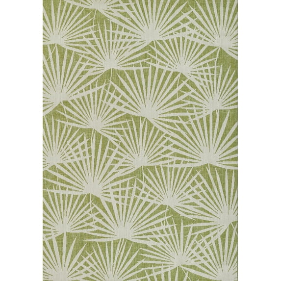 Novogratz by Momeni Villa Sorrento Green Indoor Outdoor Rug 2' X 3'