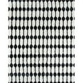 thumbnail image 1 of Novogratz  by  Retro Stockings Hand Tufted Polyester Area Rug Black 3'6" x 5'6" 4' x 6' Indoor,Accent,Handmade,Shag Rectangle, 1 of 5
