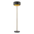 thumbnail image 1 of Novogratz x Globe 58.5" 2-Light Metallic Dark Gray Floor Lamp, 67346, 1 of 5