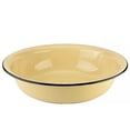 thumbnail image 1 of Novomoskovsjka Posuda Cream Enamel Basin 19 Qt (18 L) Enameled Steel Vegetable Basin Enamel Bowl Kitchen Mixing Basin Vintage Enamel Washing Basin, 1 of 9