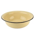 thumbnail image 1 of Novomoskovsjka Posuda Cream Enamel Basin 9.5 Qt (9 L) Enameled Steel Vegetable Basin Enamel Bowl Kitchen Mixing Basin Vintage Enamel Washing Basin, 1 of 8