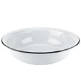 thumbnail image 1 of Novomoskovsjka Posuda White Enamel Basin 9.5 Qt (9 L) Enameled Steel Vegetable Basin Enamel Bowl Kitchen Mixing Basin Vintage Enamel Washing Basin, 1 of 8