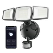 Novostella Smart LED Motion Sensor Flood Light 40W 4000LM, 5000K Dimmable, IP65 Waterproof