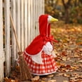 thumbnail image 1 of Novryn Goose Outfit Christmas Clothes For Yard, 22 x 14 Inch Polyester Cover With A Printed Holiday Pattern And A Slip On Fit, Porch Lawn Garden Or Front Yard Display Use, 1 of 9