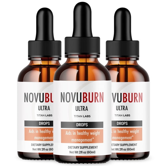 Novu Burn Advanced Formula Drops to Support Active Lifestyle 90 Servings