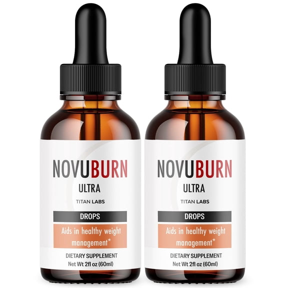 NovuBurn Advanced Formula Drops to Support Active Lifestyle Novu Burn 60 Servings