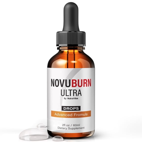 NovuBurn Ultra  Natural Daily Liquid Formula Designed to Align with Fitness Goals, Support an Active Lifestyle & Body Balance | Just a Few Drops for a Fit-Focused Routine (30 Servings)