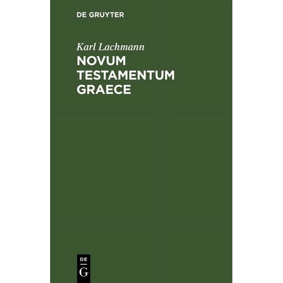 Novum Testamentum Graece (Hardcover)