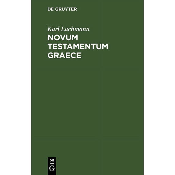 Novum Testamentum Graece (Hardcover)