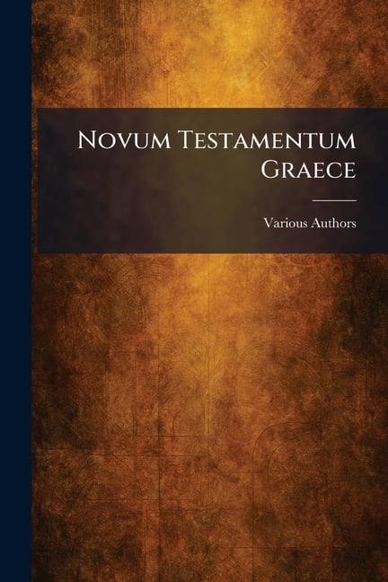 Novum Testamentum Graece, (Paperback)