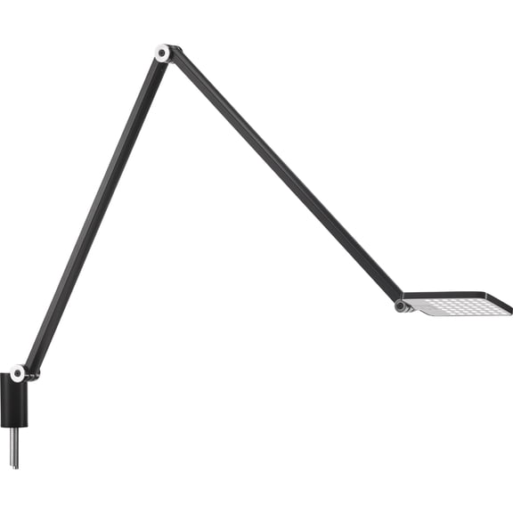 Novus Attenzia Task LED Light, One-Touch Memory Dimming Reduces Eye Strain, 742 Lumens/4,000K, Black