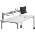 thumbnail image 1 of Novus Office Toolbar Set, Includes Toolbar, LiftTEC? Monitor Arm, Organization Tray, and Pencil cup, Adjustable, Clamp Mounts, 1 of 5