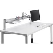 Novus Office Toolbar Set, Includes Toolbar, LiftTEC? Monitor Arm, Organization Tray, and Pencil cup, Adjustable, Clamp Mounts