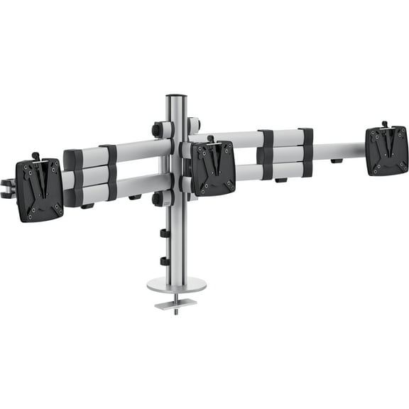 Novus TSS Trio Telescope Monitor Arm Set, Fully Adjustable, Drill Screw Mount, Supports 3 Monitors