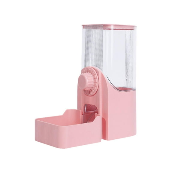 Novvia Hanging Automatic Feeder Rabbit Feeding Station Water Dispenser ...