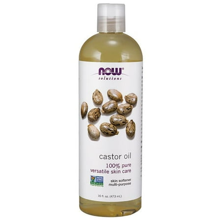 Now, 100% Pure Castor Oil for Skincare, 16 oz