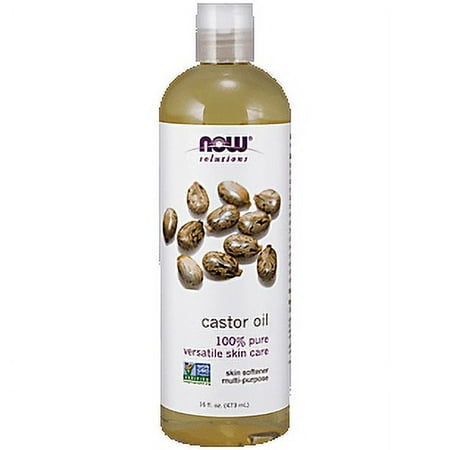 Now, 100% Pure Castor Oil for Skincare, 16 oz