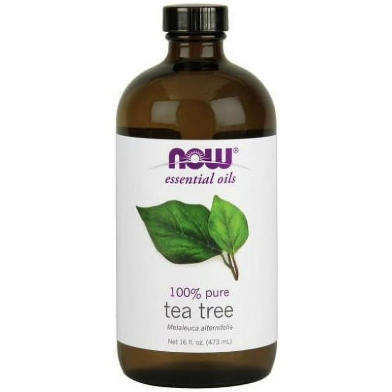 Now Foods 100% Pure Essential Oil, Tea Tree - 16 fl oz 
