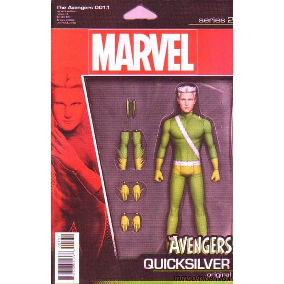 Now Avengers #1.1 Christopher Action Figure Var (Christopher Action Figure Var) Marvel Comics Comic Book