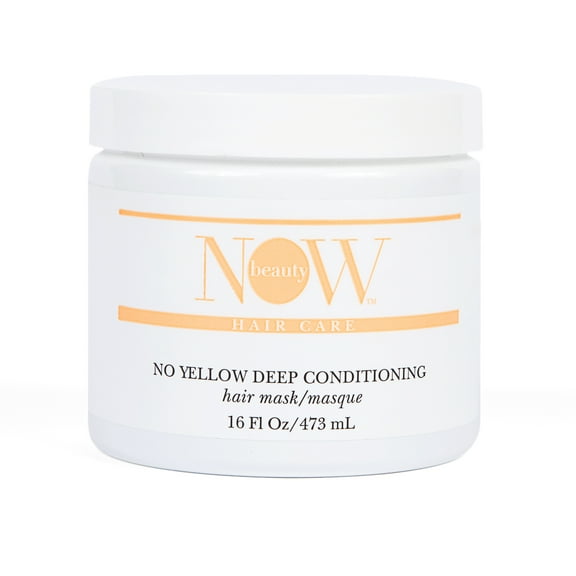 Now Beauty Conditioning No Yellow Hair Mask for Colored Treated Hair, 16 oz