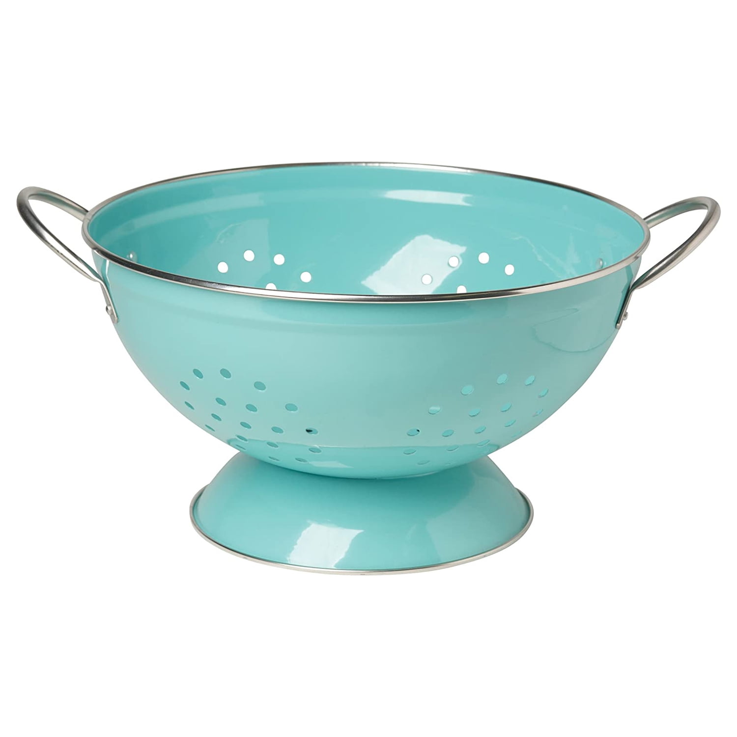 Now Designs 3 Qt Metal Steel Kitchen Sink Strainer Colander