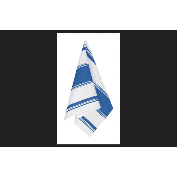 Now Designs Blue and White Striped Cotton Tea Towel 18 x 28 in