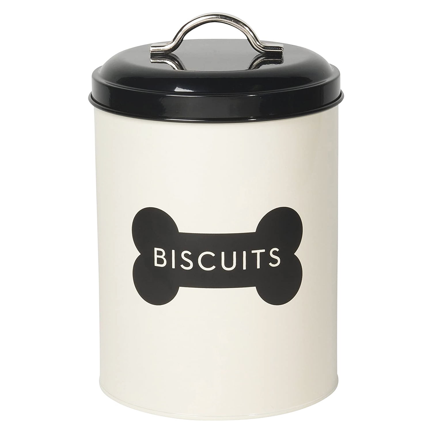 Metal dog 2025 treat container